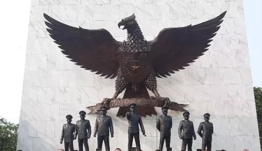 Monumen Kesaktian Pancasila. (Foto/instagram @monumenkesaktianpancasila)