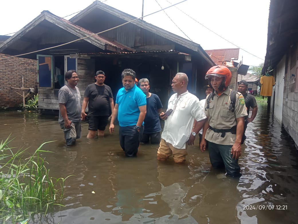 Banjir ROB di Kota Medan, Provinsi Sumatera Utara. (Foto/BNPB).