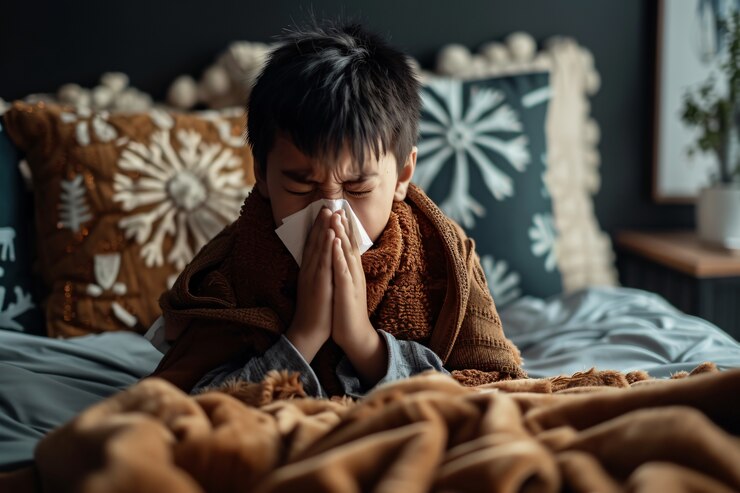 Flu pada anak. (Foto/Freepik)