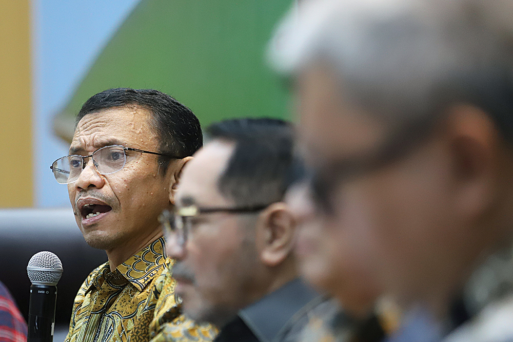 KWP bekerjasama dengan DPR RI gelar diskusi dengan tema  “Mengkaji Rancangan Peraturan Menteri Kesehatan Terkait Industri Tembakau”. (BeritaNasional/Elvis Sendouw)