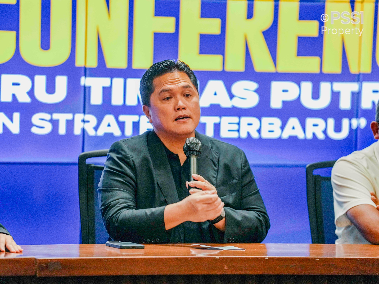 Ketua Umum PSSI Erick Thohir. (Foto/PSSI).