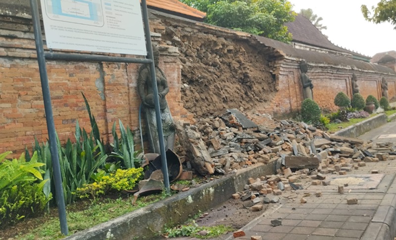 Gempa guncang Bali (Foto/X Daryono BMKG)