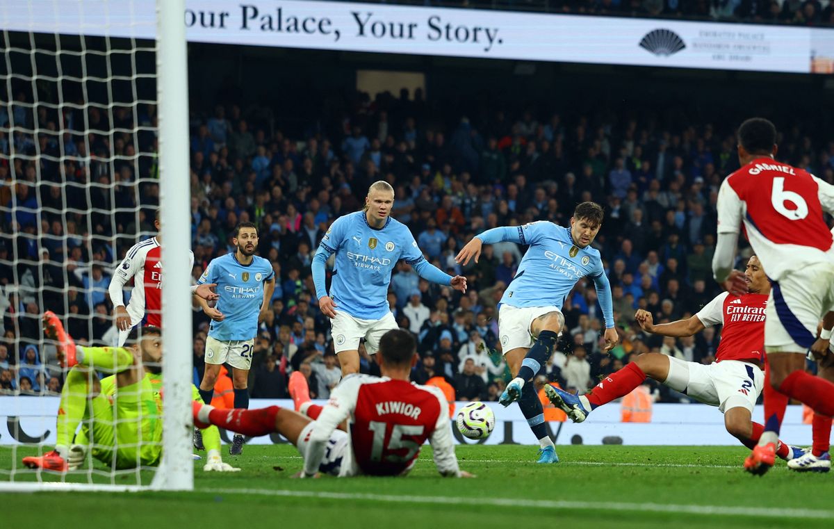 Pertandingan Manchester City vs Arsenal di Premie League. (Foto/Premierleague).