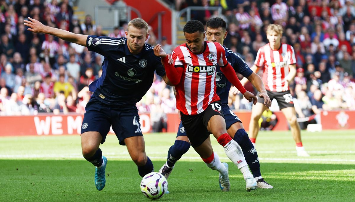 Manchester United vs Southampton di Premier League. (Foto/Premier League).