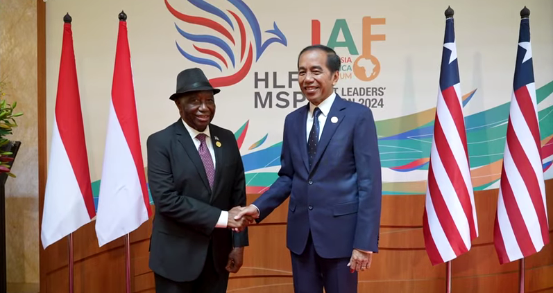 Presiden Jokowi resmi buka Forum Tingkat Tinggi Kemitraan Multipihak dan Indonesia-Afrika ke-2 2024 di Bali. (BeritaNasional/Setkab)