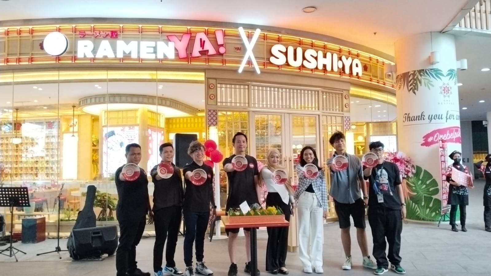 RamenYA! X SushiYA Grand Opening di One Belpark Mall. (Foto/Daya Group).