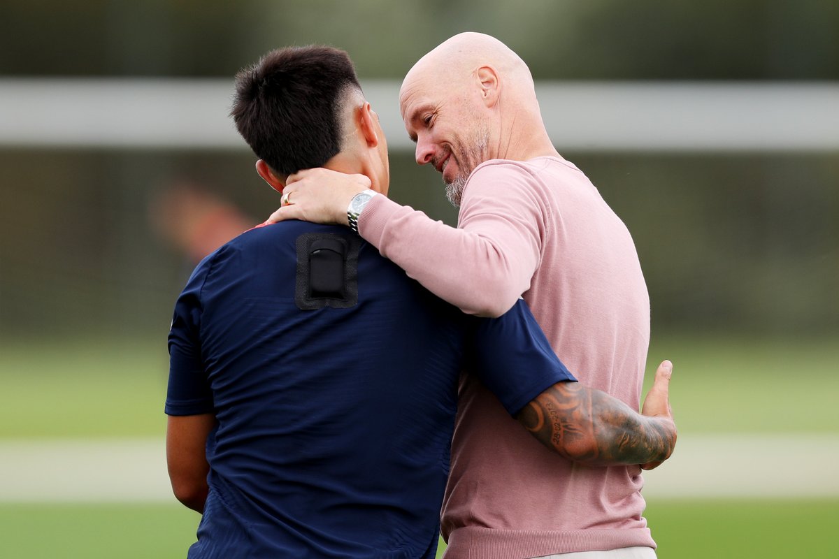 Manajer Man United Erik Ten Hag. (Foto/twitter/manutd).