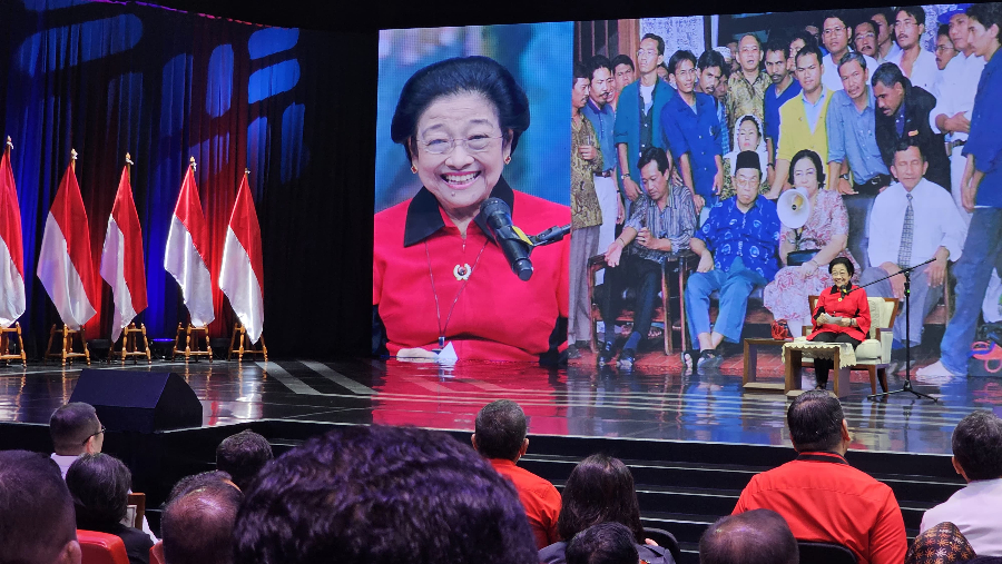 Ketua Umum PDIP Megawati Soekarnoputri. (BeritaNasional/PDIP)