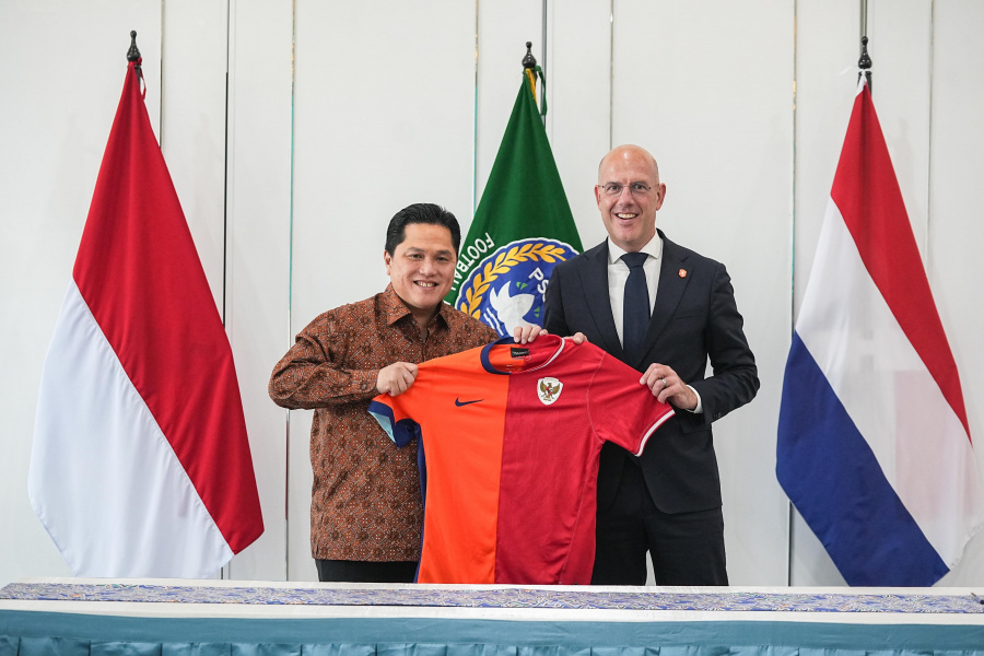 PSSI dan KNVB Jalin Kesepakatan Kerja Sama. (Foto/PSSI).