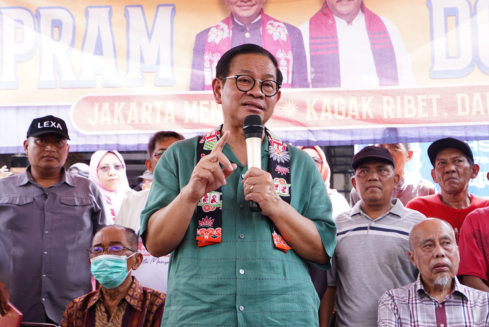 Calon gubernur Jakarta Pramono Anung. (Foto/Tim Pramono).