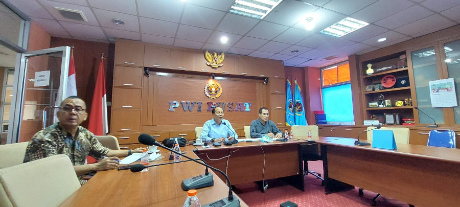 Momen PWI Pusat dan PWI Kalimantan Selatan persiapkan HPN 2025. (BeritaNasional/doc. PWI Pusat)