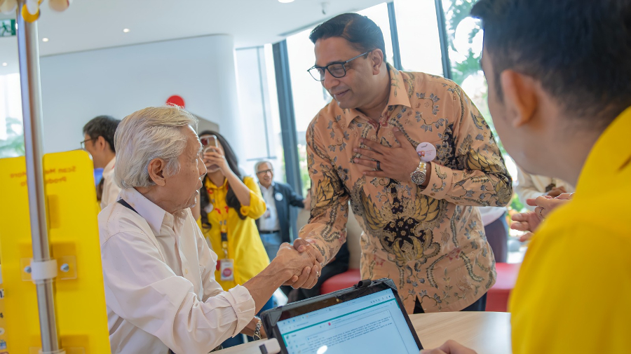 Vikram Sinha, President Director dan Chief Executive Officer Indosat Ooredoo Hutchison. (BeritaNasional/Doc. IOH)