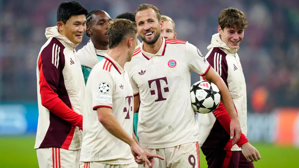 Sejumlah pemain Bayern Munich saat berlaga di Liga Champions. (Foto/uefa.com).