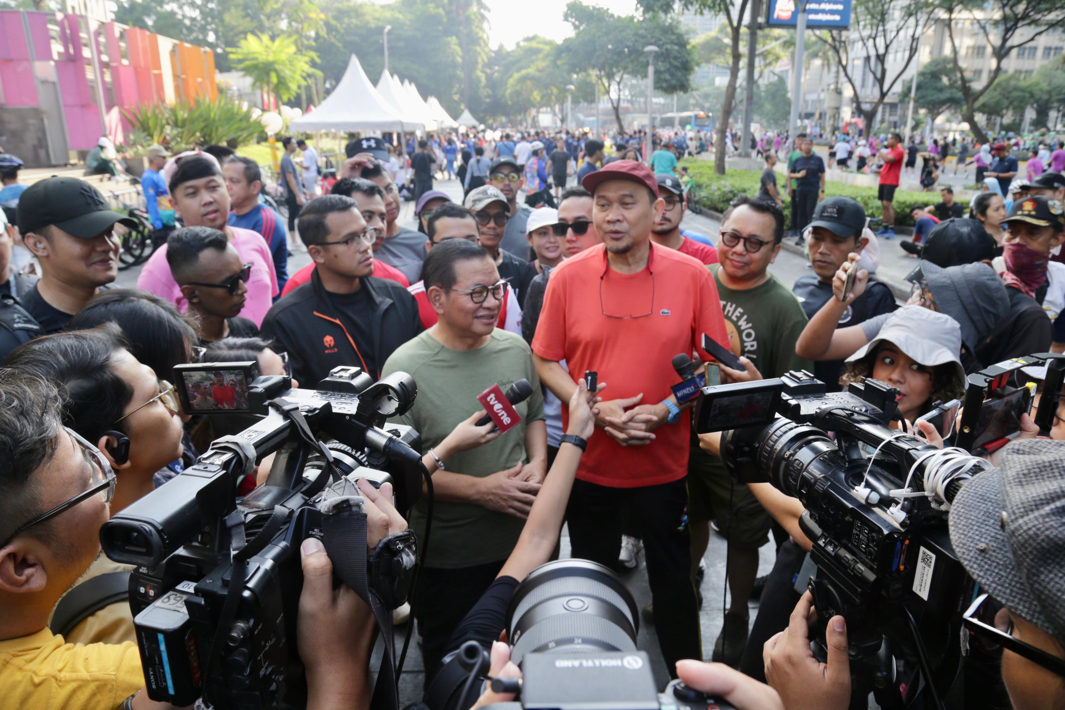 Ketua Tim Pemenangan Pramono-Rano, Cak Lontong. (Foto/Tim Pramono-Rano).