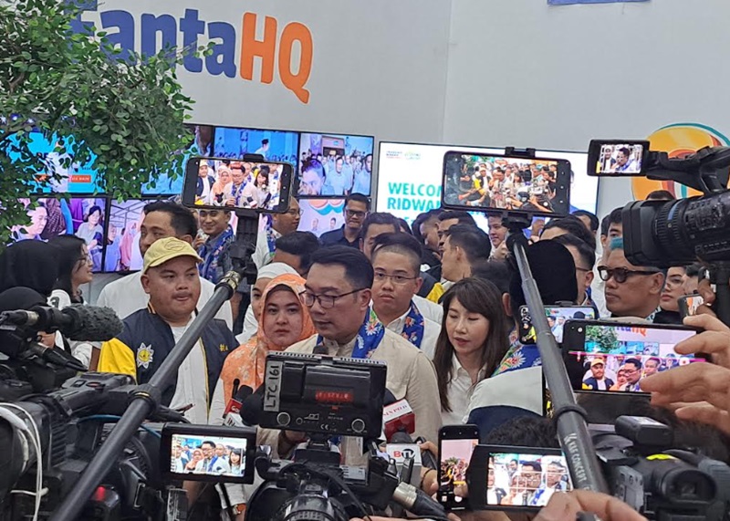 RK tegaskan bangun hunian di atas stasiun itu realistis (Beritanasional/Lydia)