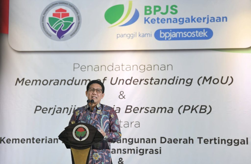 Mendes PDDT Abdul Halim Iskandar (Foto/Humas Kemendes PDTT)