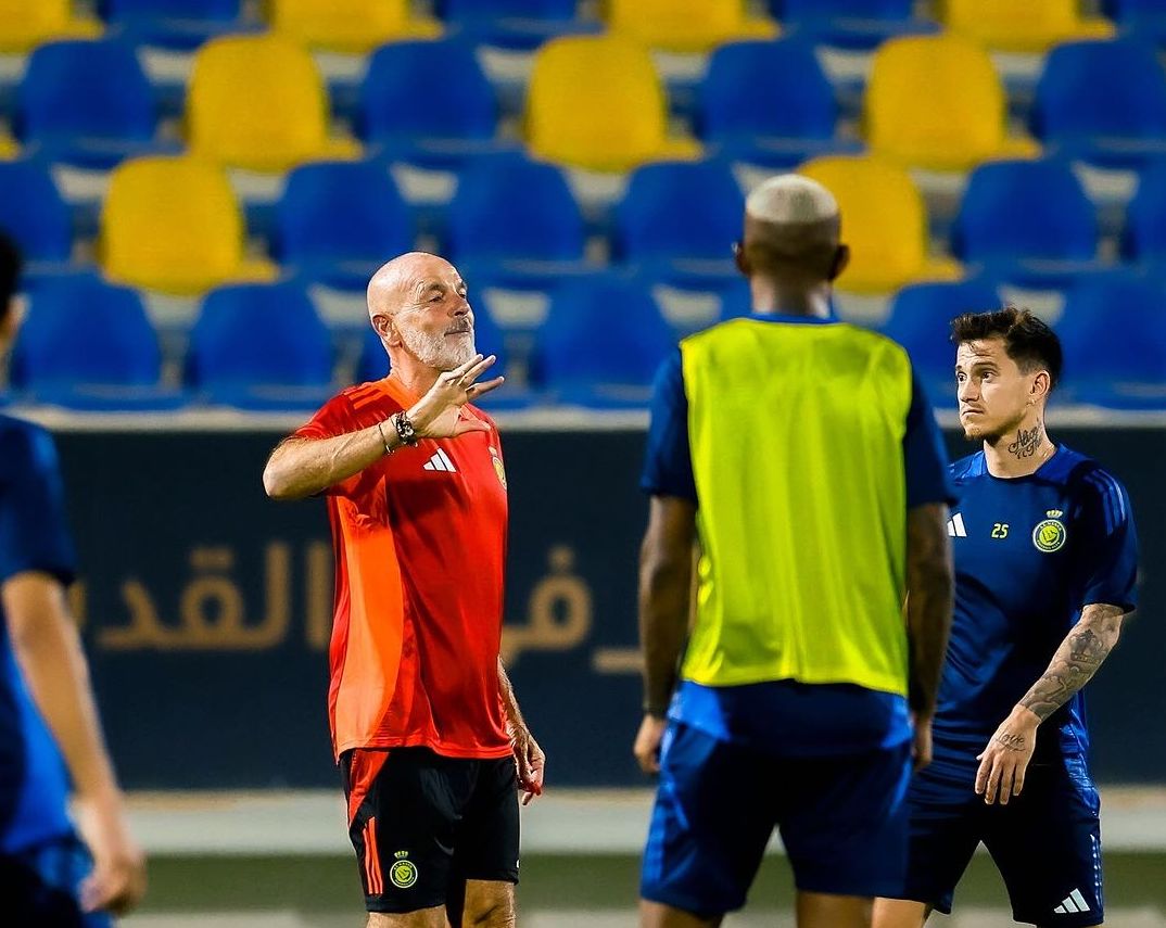 Al Nassr resmi menunjuk Stefano Pioli sebagai pelatih baru. (Foto/instagram/alnassr).