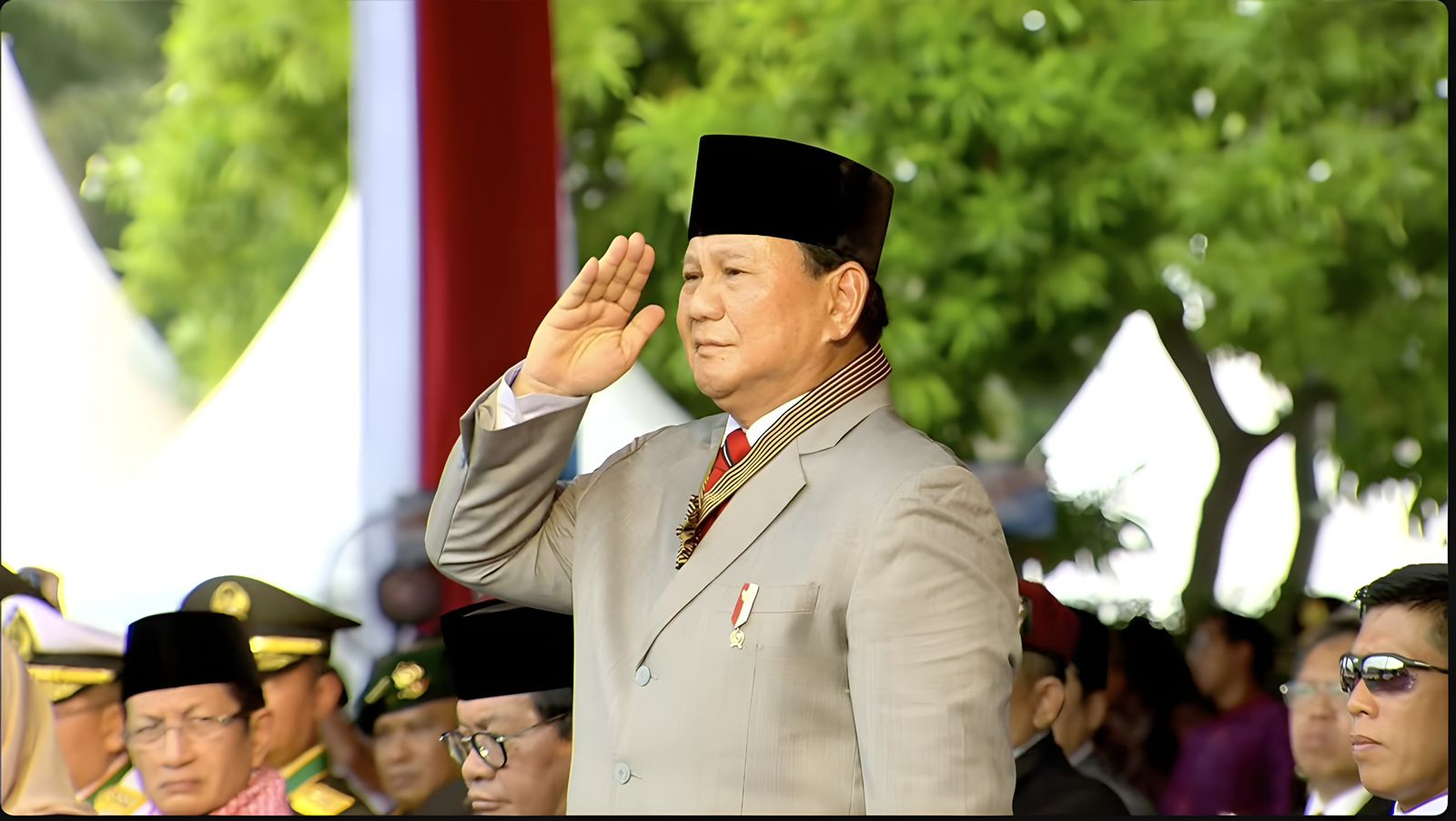 Presiden terpilih Prabowo Subianto. (BeritaNasional/tangkapan layar).