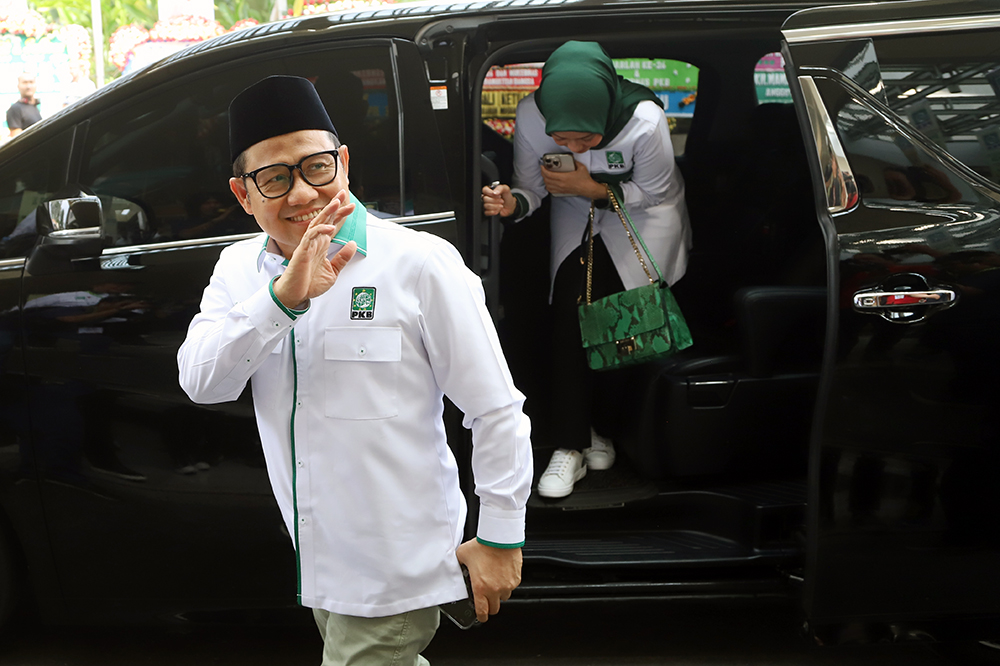 Ketua Umum PKB Muhaimin Iskandar. (BeritaNasional/Elvis)