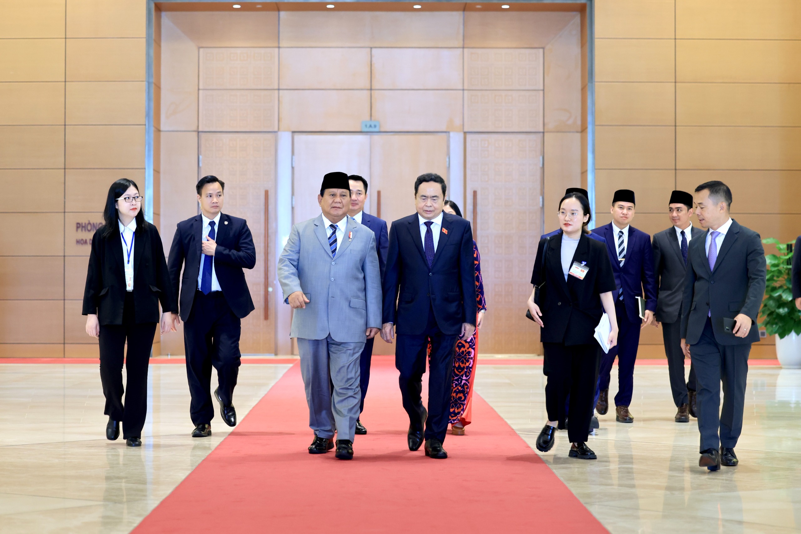 Prabowo Temui Ketua Majelis Nasional Bahas Potensi Kerja Sama. (Foto/tim Prabowo).