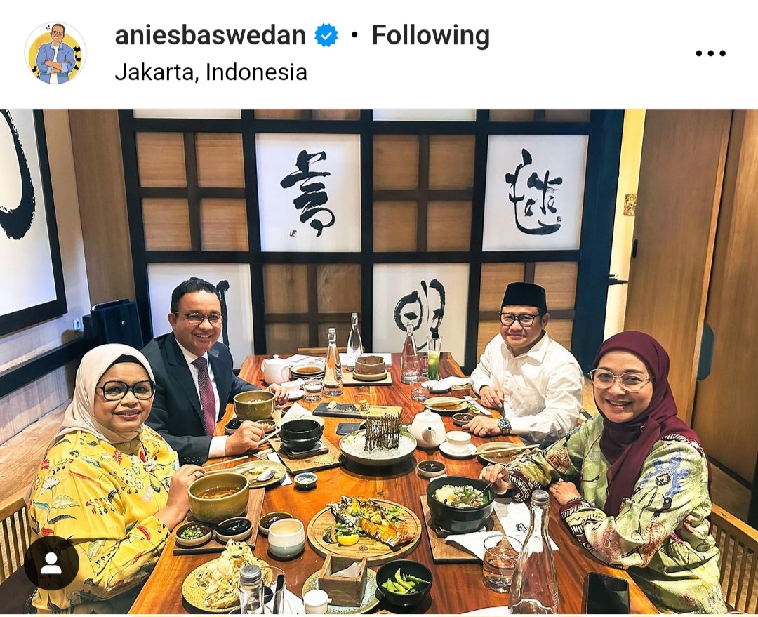 Anies Baswedan, Muhaikin Iskandar (BeritaNasional/instagram)