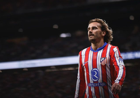 Antoine Griezmann pamit dari sepak bola Internasional. (BeritaNasional/Instagram)