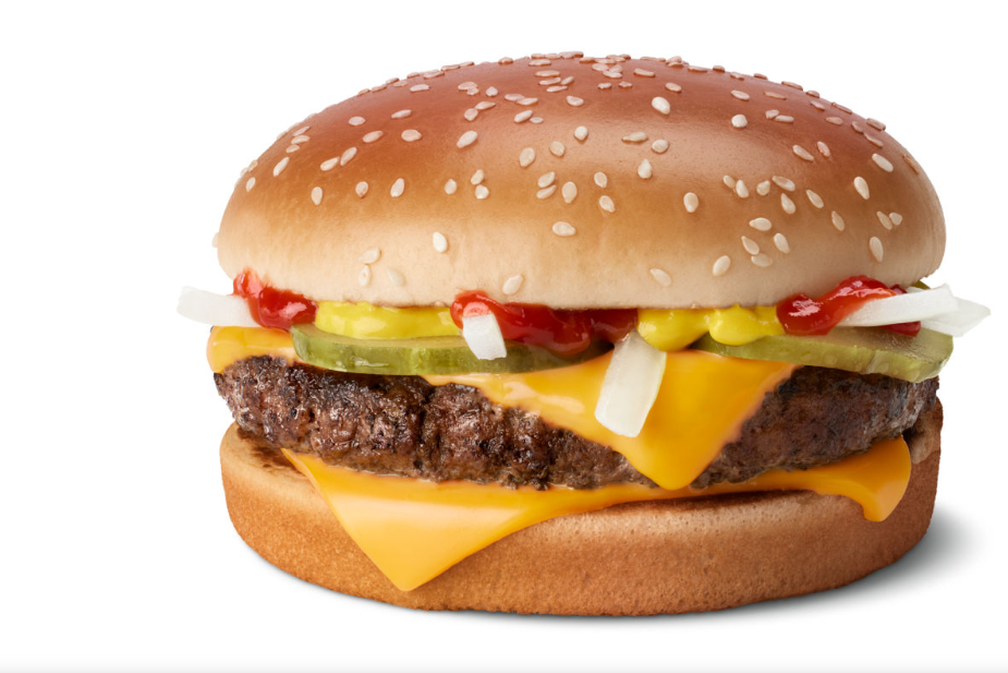 burger Quarter Pounder di McDonald's. (Foto/McD)