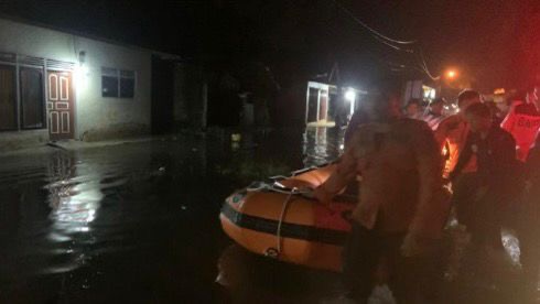 Banjir dan longsor landa Pariaman. (Foto/BNPB)