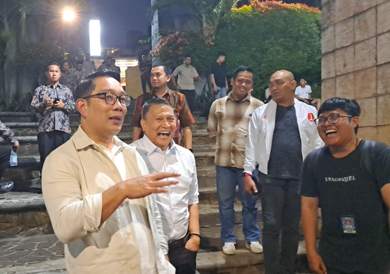 RK siap hadapi debat kedua Pilgub Jakarta (Beritanasional/Lydia)