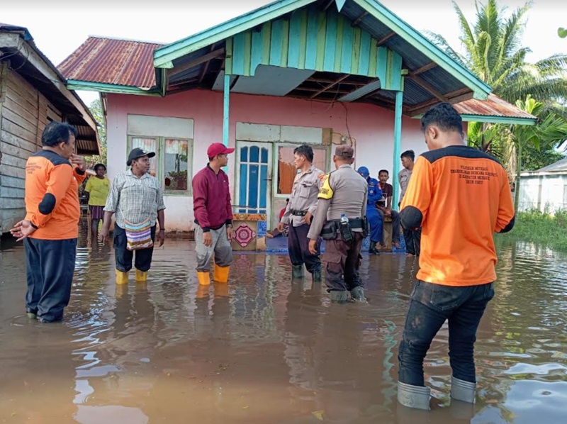 Ilustrasi bencana banjir (Foto/BNPB)