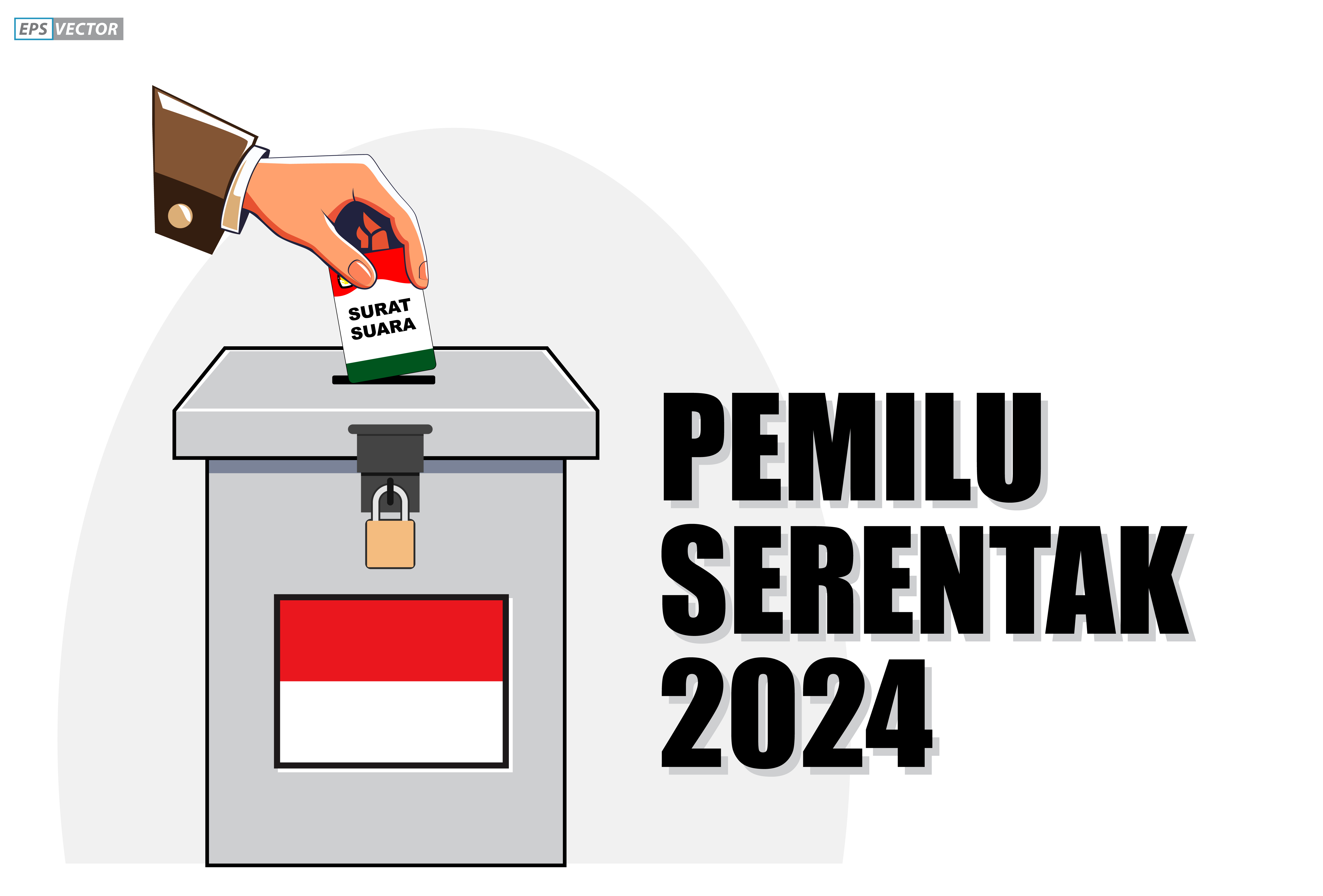 Ilustrasi Pemilu Serentak 2024 (Foto/Freepik)