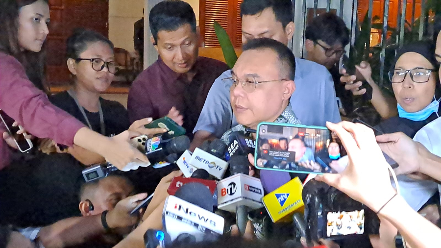 Ketua Harian DPP Partai Gerindra Sufmi Dasco Ahmad. (BeritaNasional/Lydia)