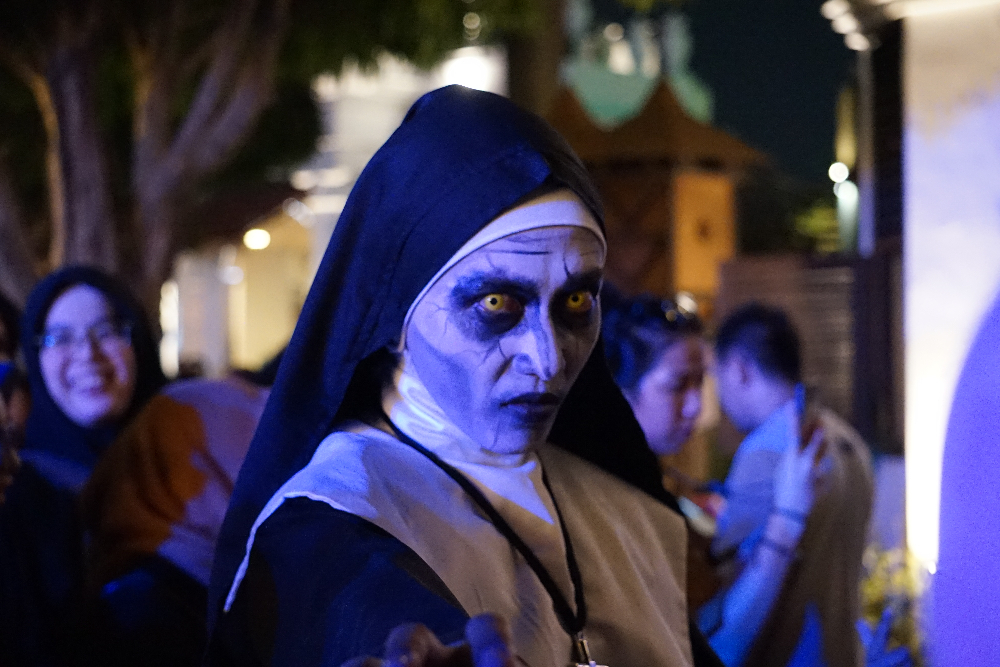 Parade hantu di Pesta Halloween Dufan. (Foto/Dufan)