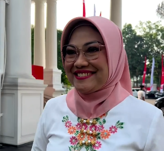 Ida Fauziyah dilantik menjadi anggota DPR periode 2024-2029. (BeritaNasional/Instagram)