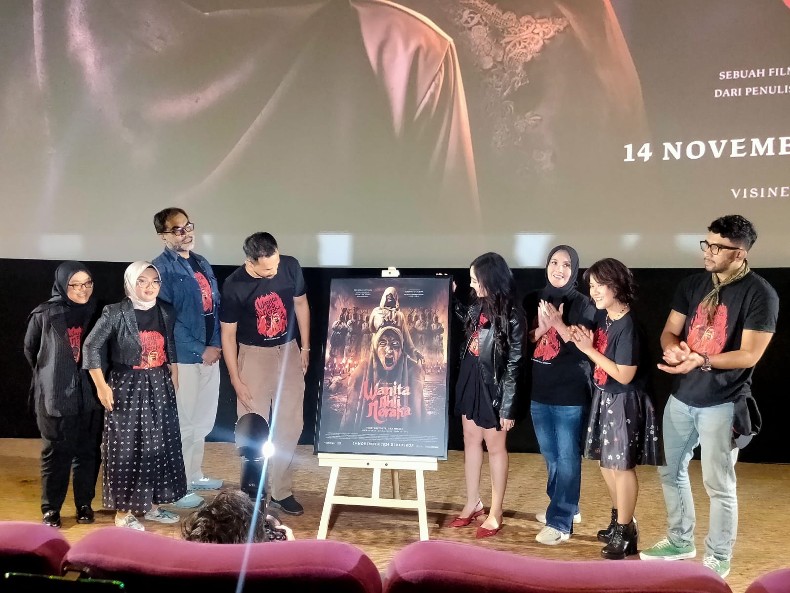 Film horor Wanita Ahli Neraka segera tayang di bioskop 14 November. (BeritaNasional/Bagas)