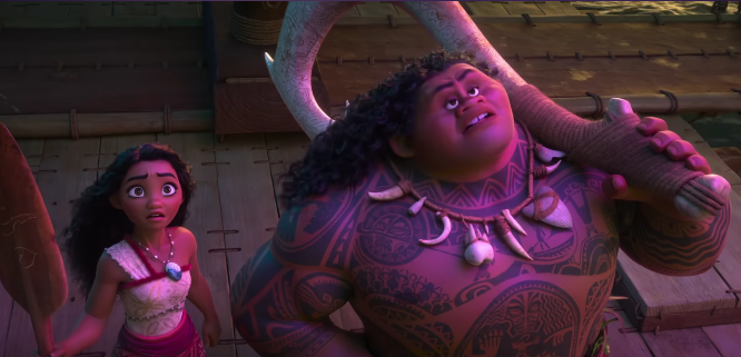 Tangkapan layar trailer film Moana 2. (Foto/YouTube Disney)