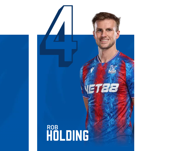 Bek Crystal Palace Rob Holding. (Foto/Crystal Palace)