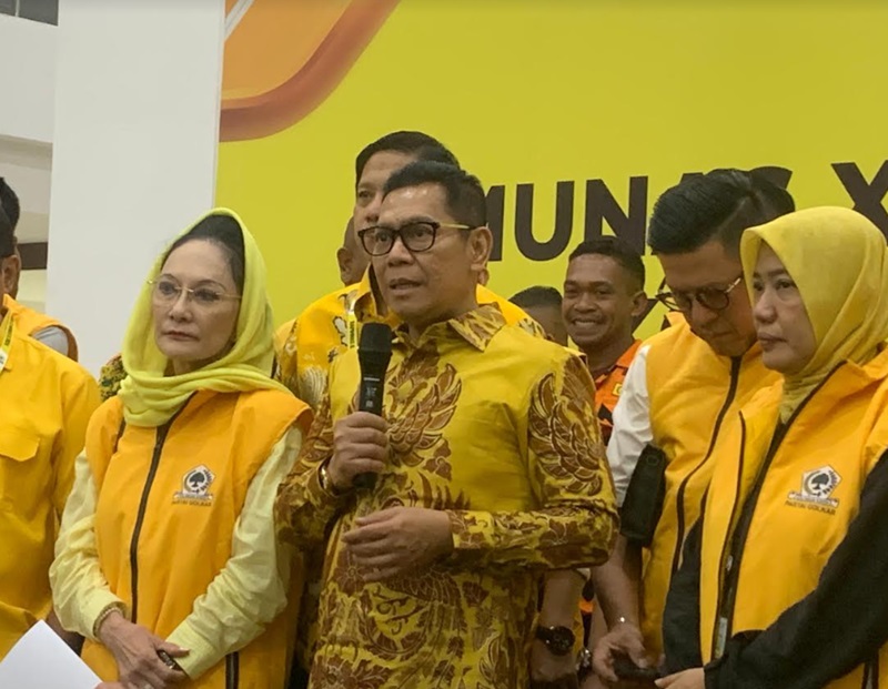 Adies mengatakan, Golkar siapkan pengganti kader yang jadi menteri (Beritanasional/Azra)