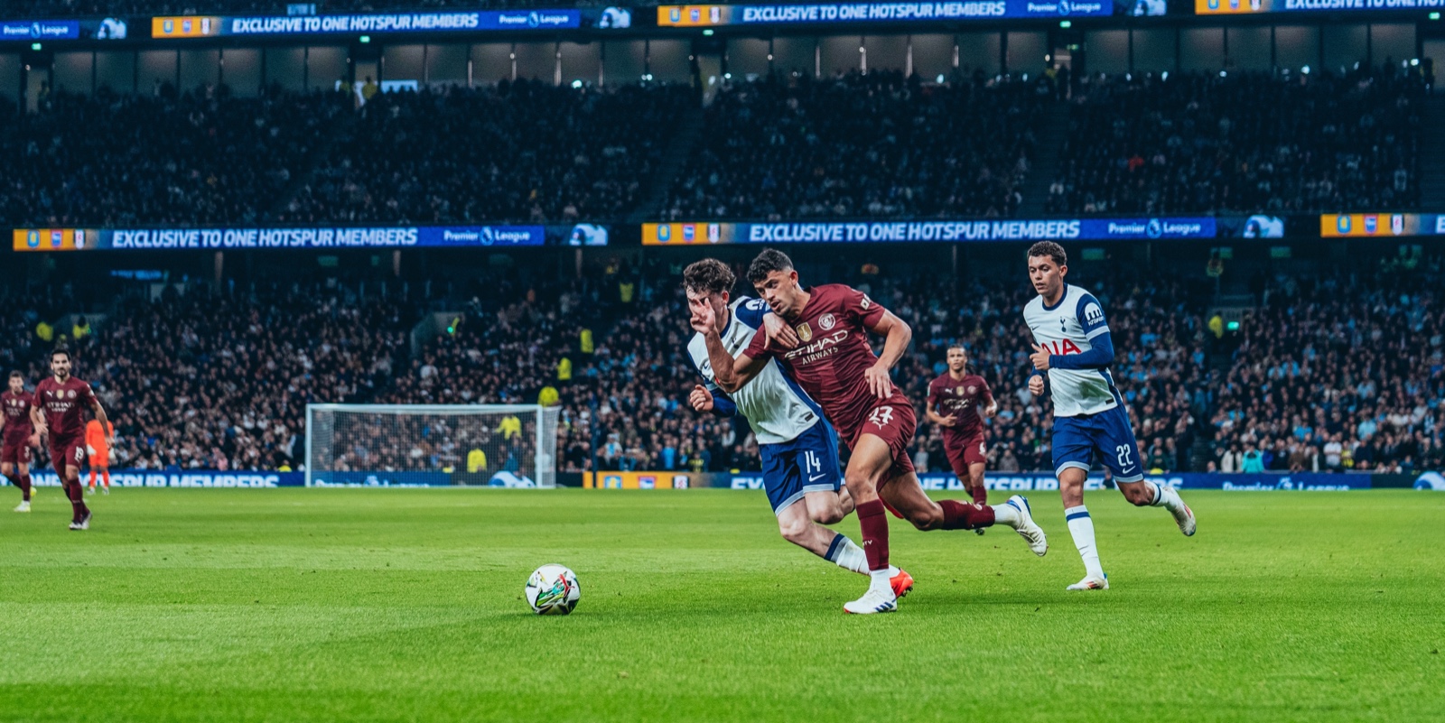 Tottenham vs Manchester City. (Foto/X/@ManCity).