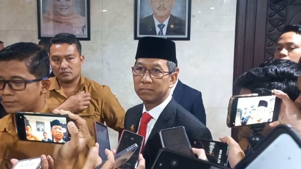 Penjabat (Pj) Gubernur DKI Jakarta, Heru Budi Hartono (SinPo.id/ Khaerul Anam)