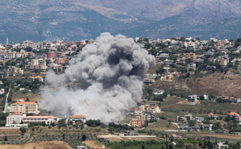 Ilustrasi Israel serang UNIFIL (Foto/Kurdistan 24)