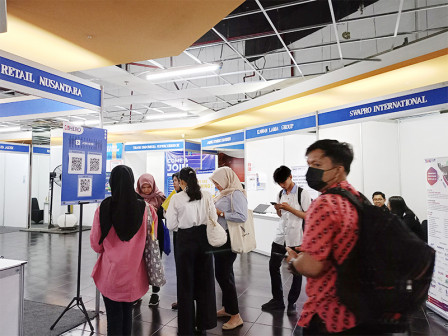 Job fair di Jakarta. (Foto/Berita Jakarta)