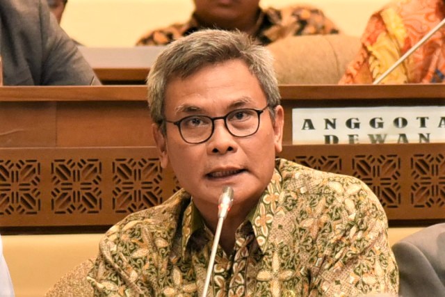 Mantan Juru Bicara Komisi Pemberantasan Korupsi (KPK) Johan Budi tak lolos capim KPK. (Foto/DPR RI)