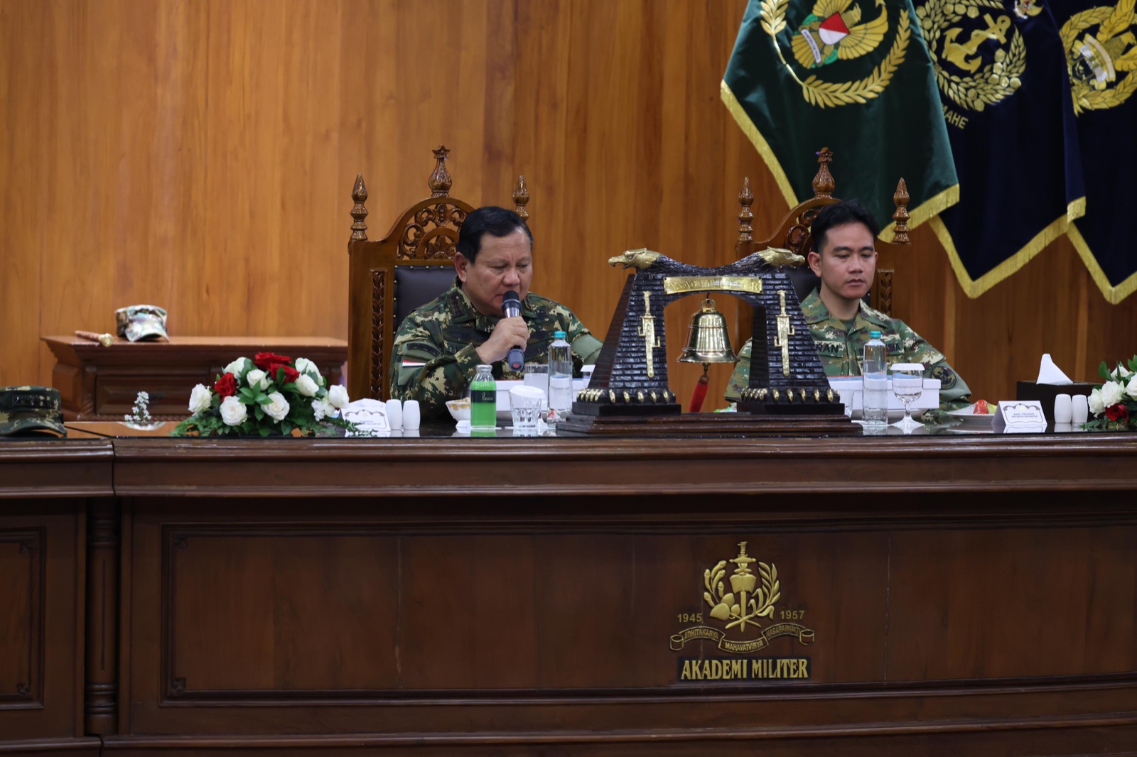 Presiden Prabowo Subianto di Akmil Magelang. (Foto/Tim Prabowo).