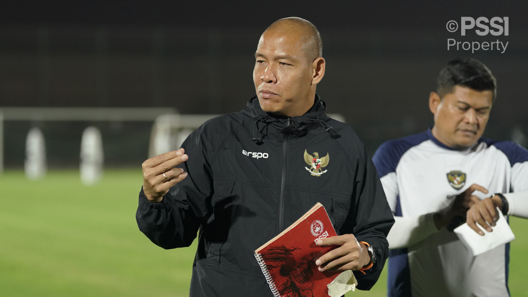 Pelatih Timnas Indonesia U-17 Nova Arianto. (Foto/PSSI).