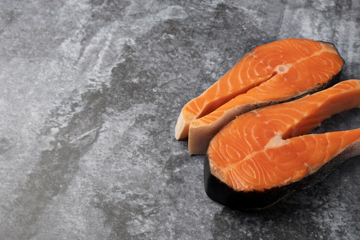 Ilustrasi salmon. (Foto/Freepik)