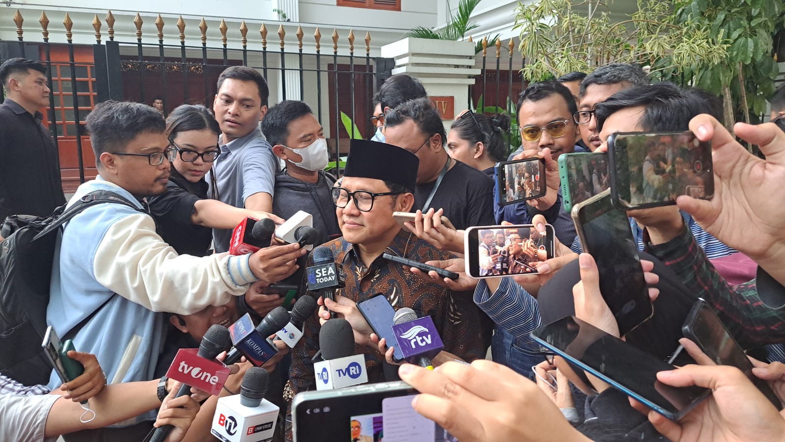 Ketum Partai Kebangkitan Bangsa (PKB) Muhaimin Iskandar. (BeritaNasional/Lydia)