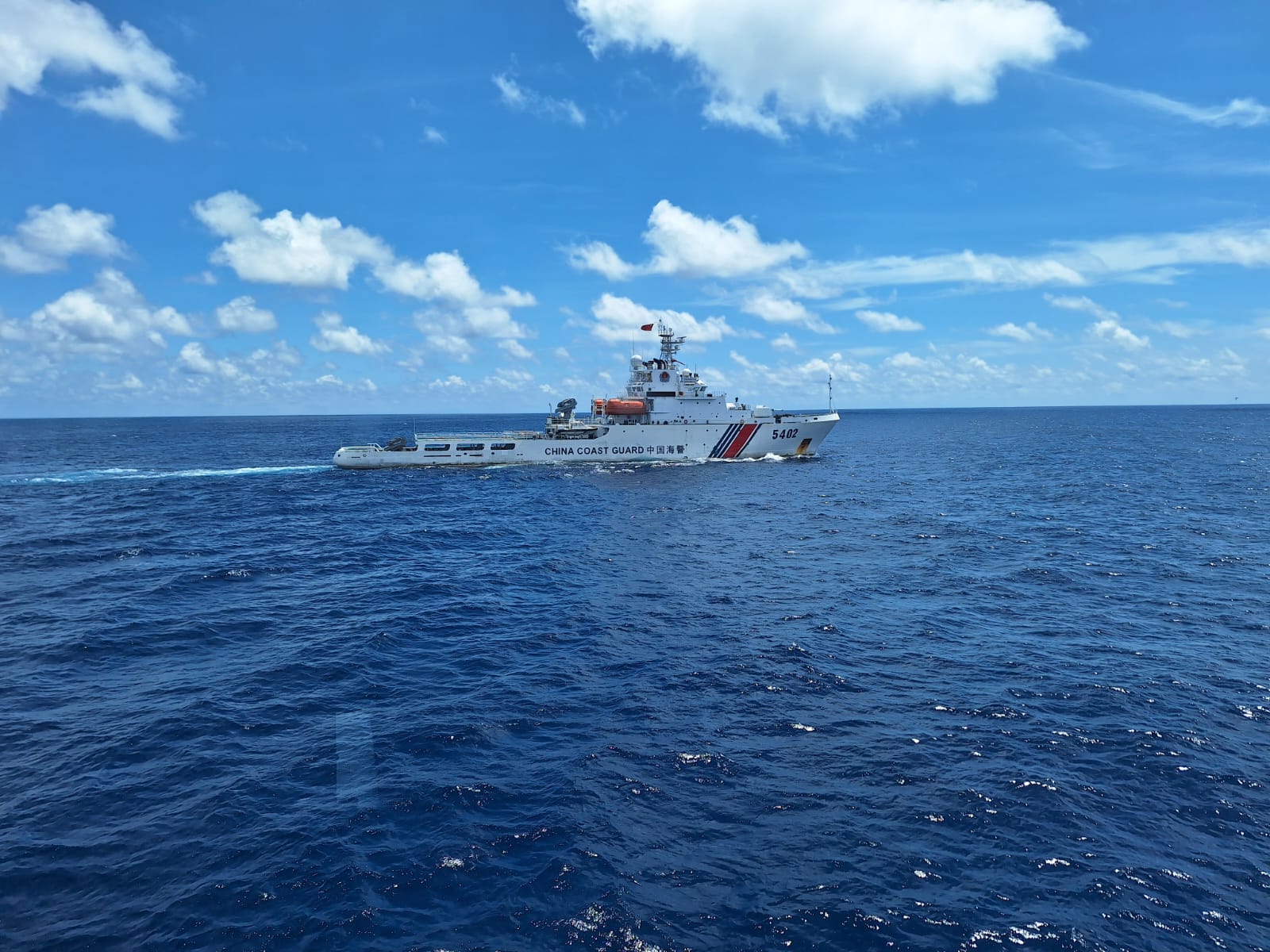 akamla RI Usir Kapal China Coast Guard di Laut Natuna Utara. (Foto/Dok Bakamla).