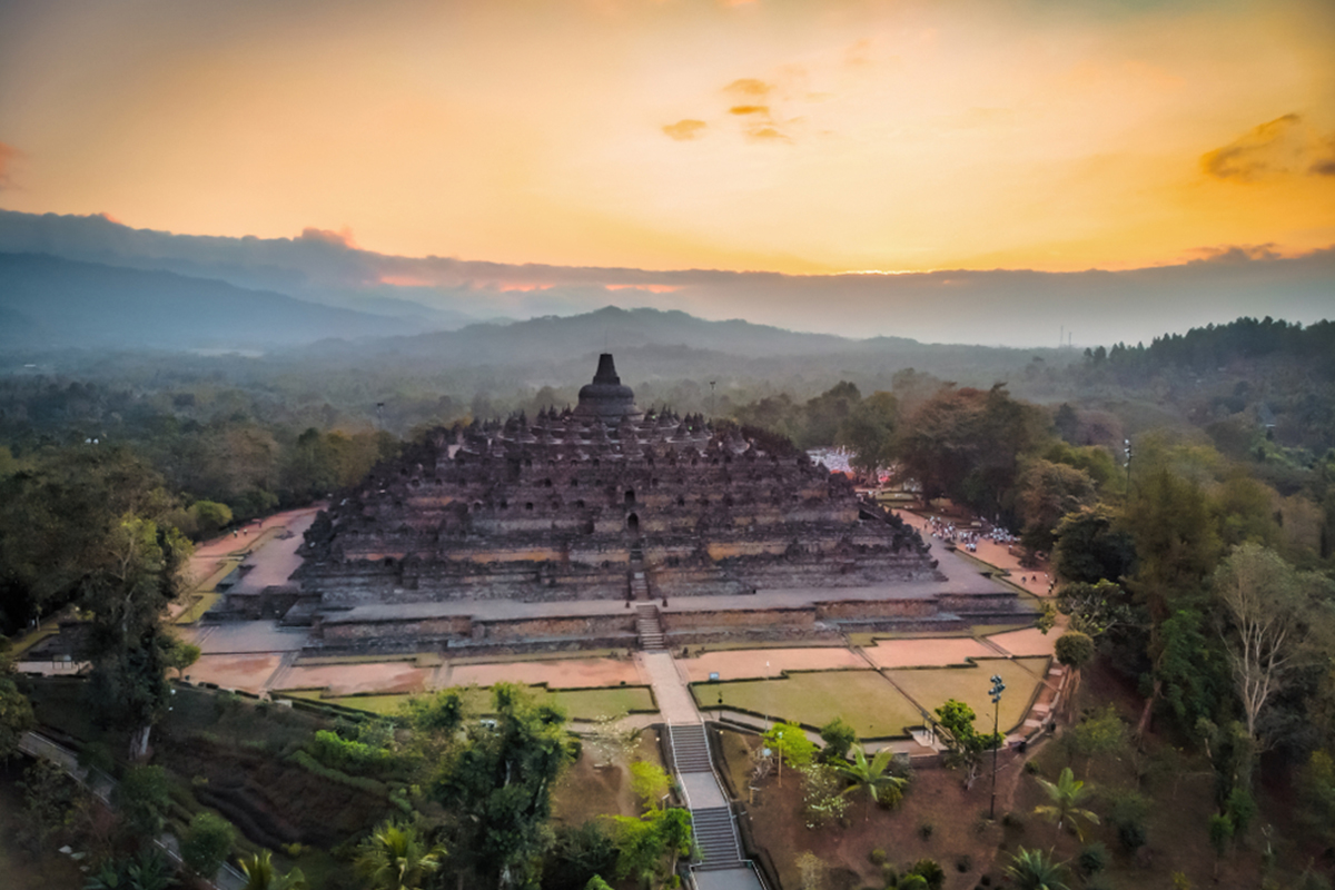 Candi Borobudur. (Foto/Indonesia Travel)