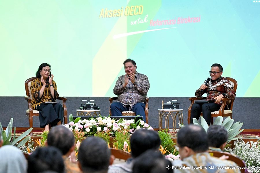 Pemerintah Luncurkan Portal Monitoring Proses Aksesi Indonesia Jadi Anggota OECD. (Foto/Kemenkeu).